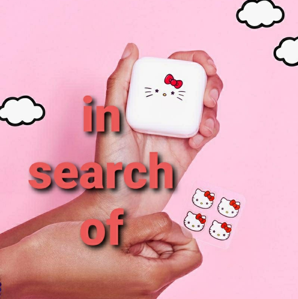 *FOUND* Star Face Hello Kitty Starface acne patch blemish